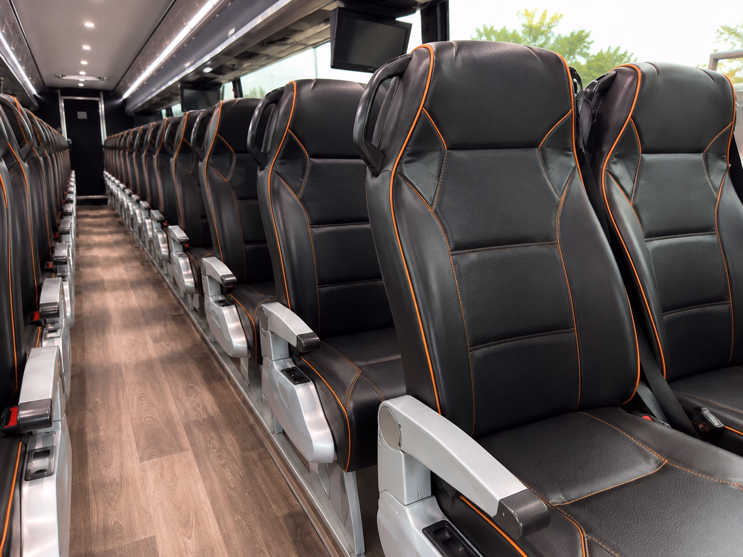 charter a bus for your destination wedding at peek n peak resort