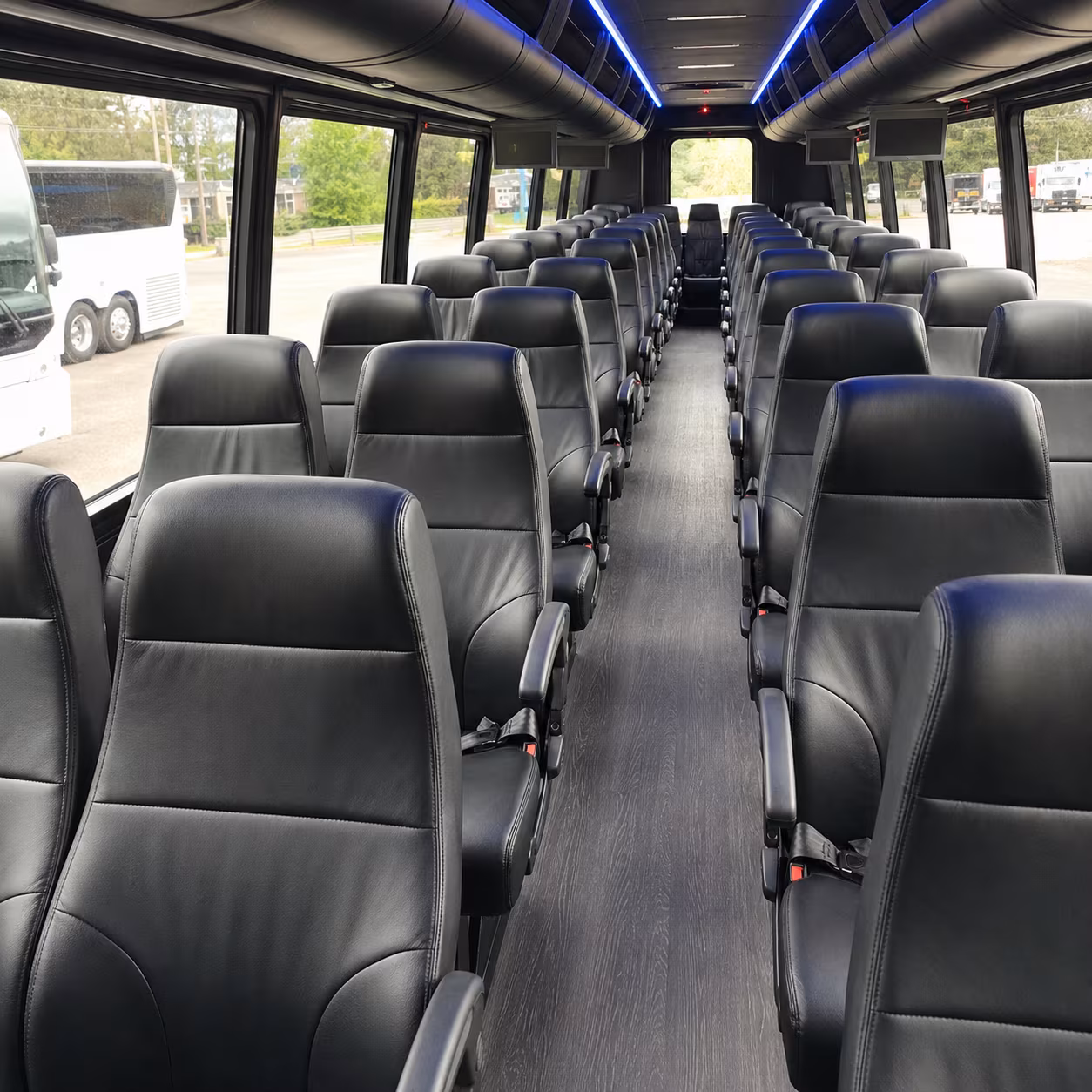 erie concert transportation onboard seating
