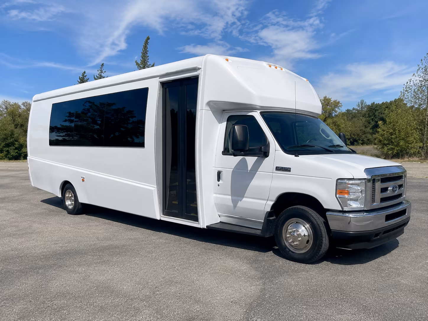 erie party bus booking step 1