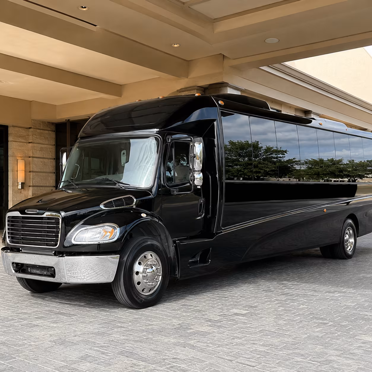 erie sporting event transportation onboard seating