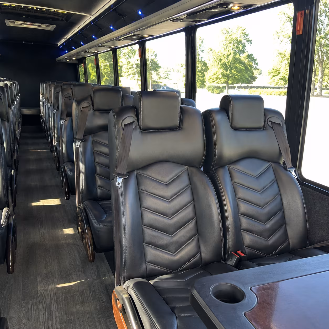erie wine tour brewery transportation onboard seating